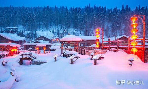 哈尔滨的雪乡_哈尔滨天气_哈尔滨