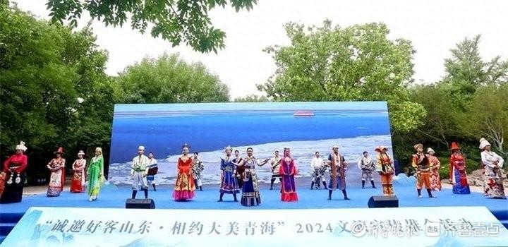 2024 青海文旅宣传推介活动在济南举行，特色产品琳琅满目